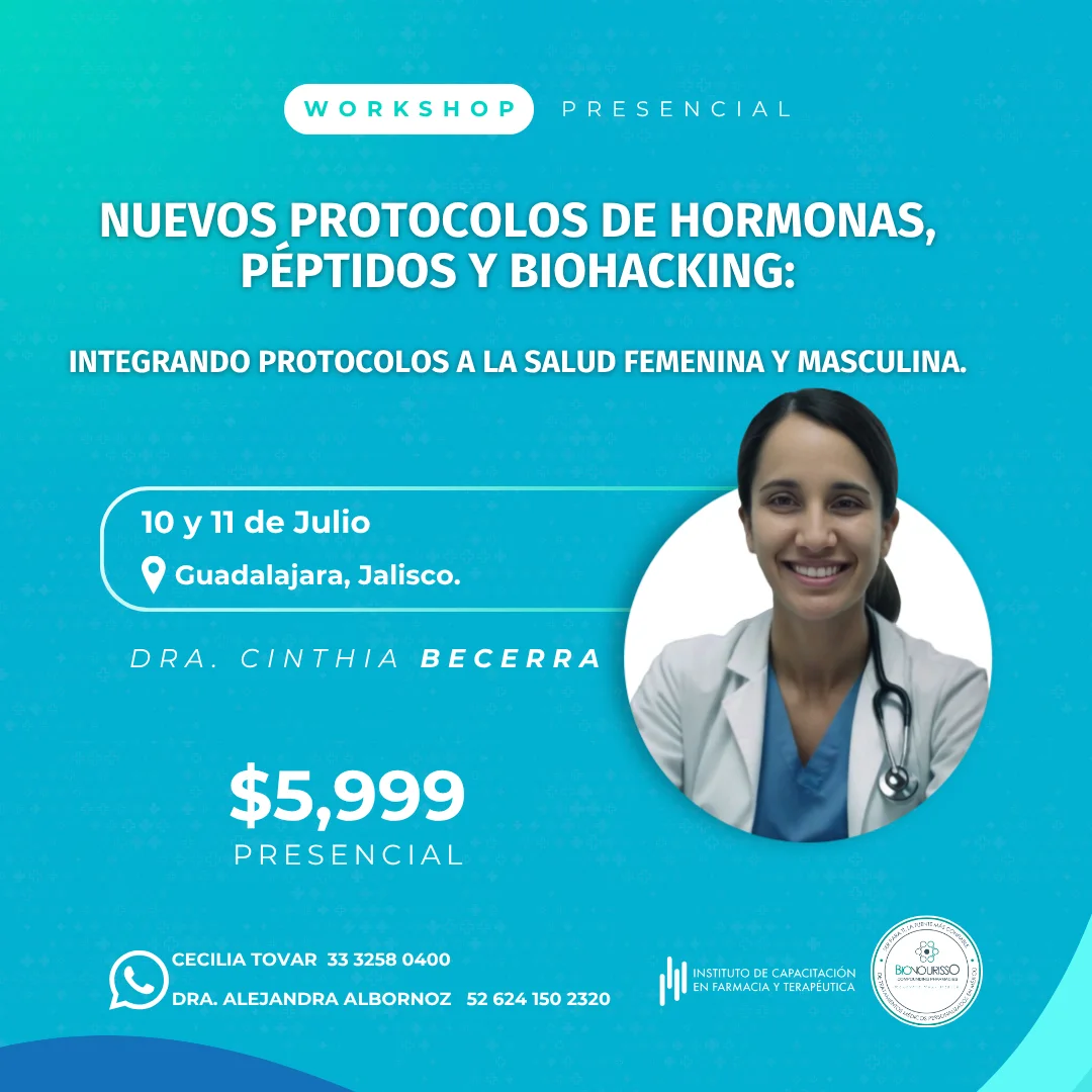 Nuevos protocolos de hormonas péptidos y biohacking